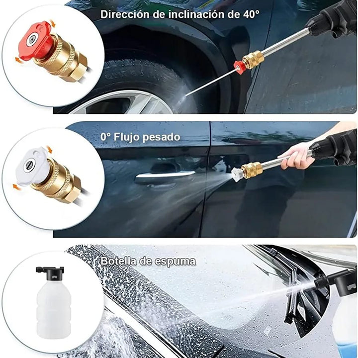 Hidrolavadora Portatil Recargable UltraJet™ + Batería Extra