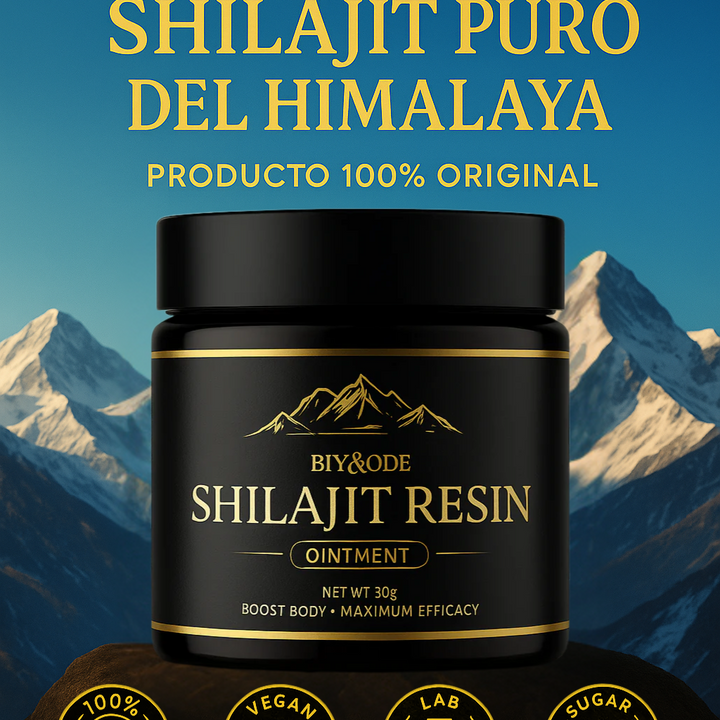 Shilajit Himalaya™ Potenciador Sexual (Original y Orgánico)
